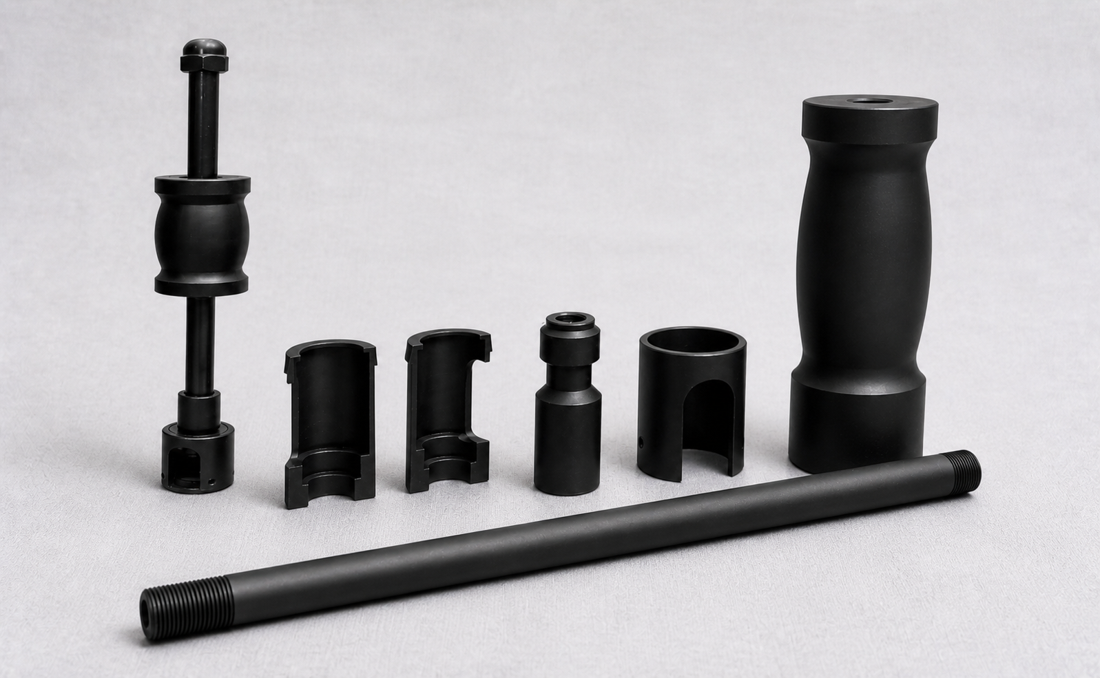Precision CNC machining service producing high-quality metal components